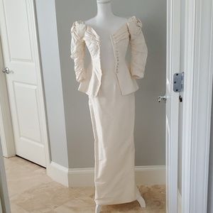 Watters Silk Wedding Dress